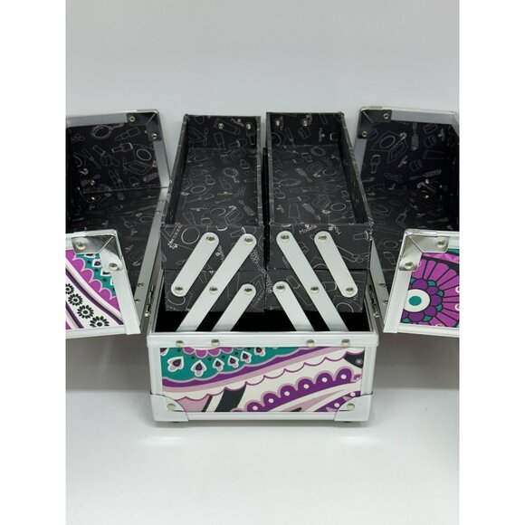 Modella Belle Boho Multi-Tier Vanity Train| Makeup, Jewelry, Cosmetic Organizer - Picture 9 of 13